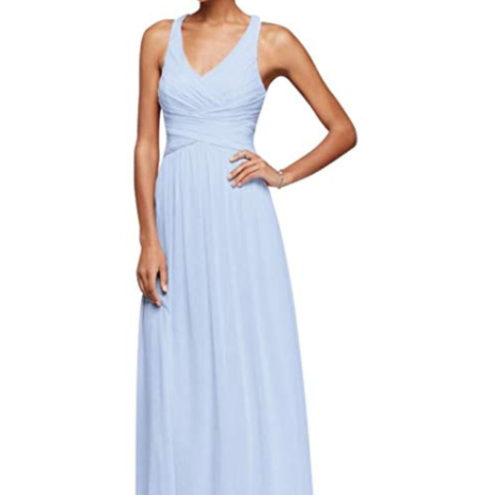David’s Bridal Bridesmaid Dress - Ice Blue